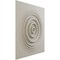 Ekena Millwork 19 5/8in. W x 19 5/8in. H Shallows EnduraWall Decorative 3D Wall Panel Covers 2.67 Sq. Ft. WP20X20SHGBW - alternate 2